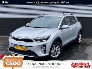 Kia Stonic 1.0 T-GDi MHEV DynamicLine Carplay Navigatie, Achteruitrijcamera, Cruise control, Airco, 1e eign. NL-auto, nieuw geleverd, BTW-auto