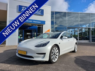 Tesla Model 3 Standard RWD Plus 60 kWh | 1ste Eigenaar | Navi | Clima | Adap.Cruise | Leder+Stoelverwarming | Panoramadak | Pdc V+A+Assist+Camera | Dodehoek+Rijstrook+Licht+Regensensor | 19''lm