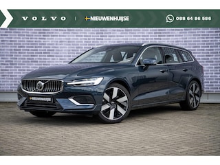 Volvo V60 2.0 T6 Plug-in hybrid AWD Ultimate Bright | Panoramadak | Gelamineerd Glas | 360 Camera | Head-up display | Adaptieve Cruise Control | Verwarmbaar Stuurwiel | Harman & Kardon Sound