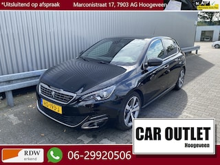 Peugeot 308 1.2 PureTech Blue Lease GT-line Leer/Alc, Navi, CC, Pano, Clima, DAB+, LM, Afn.Trekh, nw. APK – Inruil Mogelijk –