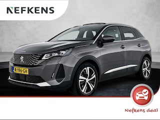 Peugeot 3008 1.2 GT 130pk | Navigatie | Climate Control | Adaptieve Cruise Control | Achteruitrijcamera | Parkeersensoren Voor + Achter | Elektrisch Bedienbare Achterklep | Schuif/Kanteldak | Dodehoek Detectie | Voorstoelen Verwarmd | Lichtmetalen Velgen 18" | Keyless Entry/Start | LED | kunstlederen/alcantara bekleding | Apple Carplay/Android Auto |