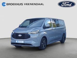 Ford Transit Custom 320 2.5 PHEV L2H1 Limited DC | Dubbele schuifdeur | Trekhaak | Stoel- en Stuurverwarming | 17 inch velgen | Draadloos opladen |