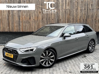 Audi A4 Avant 35 TFSI S-line Automaat | Quantumgrijs | LED | Getint glas | Afgevlakt stuurwiel | Navigatiesysteem | Apple CarPlay | Climate control | Cruise control | Parkeersensoren achter