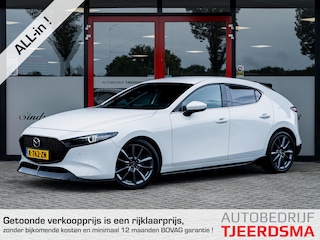 Mazda 3 2.0 e-SkyActiv-G M Hybrid 150 Sportive | Sport Pakket | Camera | Origineel Nederlands | Navigatie | Climate Control | Adaptieve Cruise Control | DAB+ | Sideskirts | 18'' Lichtmetalen Velgen | LED Koplampen | 2e Eigenaar Voertuig |