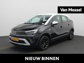 Opel Crossland 1.2 Turbo GS Line NAVIGATIE | CAMERA | WINTERPAKKET | LMV | PDC | CLIMA | CRUISE | HALF LEER | TWO TONE | DEALER ONDERHOUDEN | 12 MAANDEN GARANTIE |