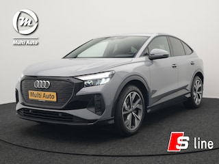 Audi Q4 35 2 x S Line 170pk Dealer O.H INCL BTW | Lederen Sportstoelen | 20"L.M | Apple Carplay | Black Optic | Sfeerverlichting | Virtual |