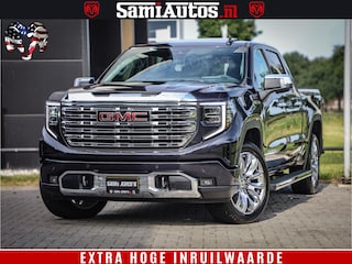GMC Sierra DENALI | All-In Prijs | 6,2 V8 Full Option | De Meest Luxe Pick-Up in zijn Klasse | Comfortabele Dubbele Cabine met Royale 5 Zitplaatsen | BPM vrij | Nu Leverbaar uit Voorraad | Voorraad Nr 420229