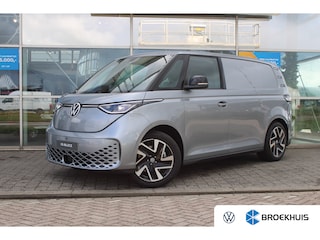 Volkswagen ID. Buzz Commercial vehicles Volkswagen Anniversary Edition 4MOTION | 79 kWh | 340 pk | Achterklep | Trekhaak | Adaptive Cruise | 360° camera | IQ.LIGHT Koplampen | Bijrijdersbank | Houten Laadvloer | Apple Carplay