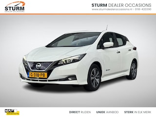 Nissan Leaf Acenta 40 kWh SoH 91% | Navigatie | Camera | Adapt. Cruise Control | Apple Carplay/Android Auto | Keyless Entry | Dodehoek Detectie | Rijklaarprijs!