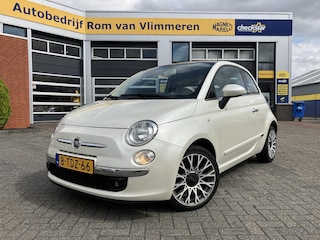 Fiat 500 0.9 TwinAir Lounge | Lederen bekleding | PDC | Lichtmetalen velgen 16 inch |