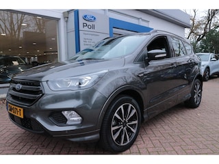 Ford Kuga 150pk ST Line Navi Leder Elektr. Trekhaak Parking pack Apple Carplay 2.000 Trekgewicht Dealeronderhouden
