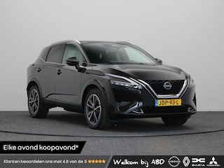 Nissan Qashqai 158pk MHEV Xtronic Tekna | BOSE | Half leder | HUD | Elektrische achterklep | Elektrisch verstelbare stoel | Apple Carplay/Android Auto | Panoramadak |