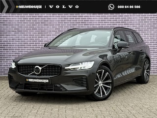 Volvo V60 2.0 T6 Plug-in hybrid AWD Plus Dark | Nieuw binnen | 360° Camera | Stoel en stuurverwarming | Trekhaak | Adaptieve cruise control | Harman/Kardon audio | BLIS dodehoekdetectie |