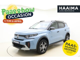 Citroën C3 Aircross Plus 113pk 44 kWh 100% Elektrisch | Camera | Airco | Cruise Control | Bluetooth | Two Tone Perla Nera Black |  Nieuw uit voorraad leverbaar | Voorraad