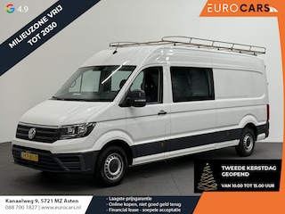 Volkswagen Crafter 35 2.0 TDI L4H3 Dubbele Cabine Automaat Navi Airco Cruise Control Imperiaal&Ladder Trekhaak