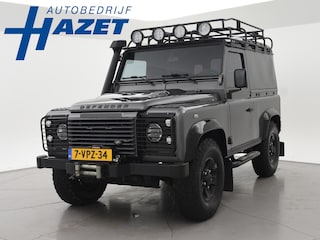 Land Rover Defender 90" 2.4 TD4 *91.418 KM* + LEDER | LIER | LED | STOELVERW. | AIRCO | ROOFRACK