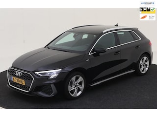 Audi A3 Sportback 30 TFSI S edition, 2 X S-LINE, 1e eigenaar, 1/2 lederen sportinterieur, NL auto met nationale auto pas