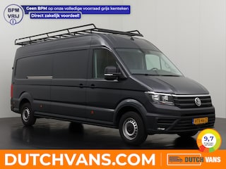 Volkswagen Crafter 2.0TDI 140PK DSG Automaat L4H3 Highline | Imperiaal | Trekhaak | Airco | 3-Persoons | Betimmering