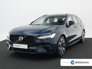 Volvo V90 2.0 T6 Plug-in hybrid AWD Ultra Dark | Harman Kardon | Head-Up | 360° Camera | Panoramadak | Trekhaak | Adaptive Cruise | BLIS