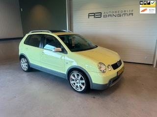 Volkswagen Polo CROSSPOLO 1.4-16V 5-DEURS FUN-uitv/AIRCO/LM-VELGEN/CRUISE CONTROL/SCHUIFDAK/nwe APK+ONDERHOUDSBEURT BIJ AFLEVERING
