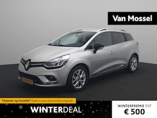 Renault Clio Estate TCe 90 Limited | Medianav | Airco | Lichtmetalen velgen | Parkeersensoren achter | Metaalkleur | Omlijsting ramen in Chrome | Renault Handsfree card |