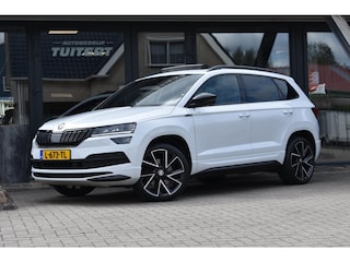 Skoda Karoq 1.5 TSI ACT Sportline | PANORAMADAK | CANTON | DEALER ONDERHOUDEN | CAMERA | SFEERVERLICHTING | NAP | VIRTUAL COCKPIT