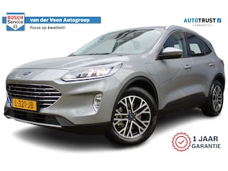 Ford Kuga 2.5 PHEV Titanium | Incl. 12 maanden Garantie | Achteruitrijcamera | Navigatie | Parkeersensoren V/A | Cruise Control | Lane assist | 18 Ich LMV | Electrisch verstelbare spiegels | Navigatie | Keyless entry/start | Apple CarPlay/Android Auto | Origineel NL Auto | NAP |