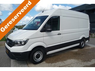 Volkswagen Crafter 35 2.0 TDI L3H3 Trendline140pk | Trekhaak | Cruise control | Navigatie | Appconnect | Spraakbediening | 3.5 t trekgew nieuwe L3 H3