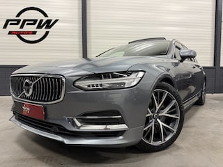 Volvo V90 T8 AWD Inscription OSMIUM-GREY/PANO/HEAD-UP/360CAMERA/MASSAGE+VENTILATIE/ACC/PILOT-ASSIST/19"LMV/NET OH BEURT GEHAD BIJ VOLVO