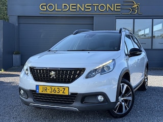 Peugeot 2008 1.2 PureTech GT-line 2e Eigenaar,Pano,Halfleder,Trekhaak,131pk,Pdc,Lm velgen,6 Bak,Clima,Cruise,Apk tot 02-2026