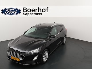 Ford Focus Wagon EcoBoost 125 pk Titanium X | Camera | LED | El. a. klep | Digit. display | Navi | Clima | 100% dealer onderh.