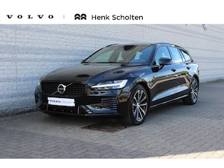 Volvo V60 T6 Automaat Plug-in hybrid AWD Plus Dark | Trekhaak | Open Grid Textiel | Visual Park Assist | Harman Kardon | Preconditioning | Google Maps | Google Assistant | Verwarmbare voorruit