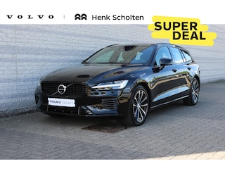 Volvo V60 T6 Automaat Plug-in hybrid AWD Plus Dark | Trekhaak | Open Grid Textiel | Visual Park Assist | Harman Kardon | Preconditioning | Google Maps | Google Assistant | Verwarmbare voorruit