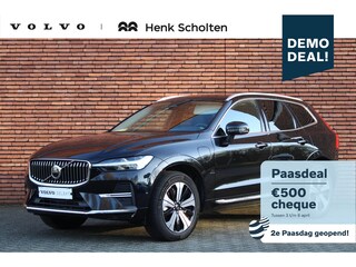 Volvo XC60 2.0 T6 AWD Essential Bright | Panoramisch Schuif-kanteldak | Lederen bekleding | 22 inch lichtmetalen velgen | Sportonderstel | Lage bijtelling | Adaptieve Cruise Control | Extra getint Glas | Stoel en stuurverwarming