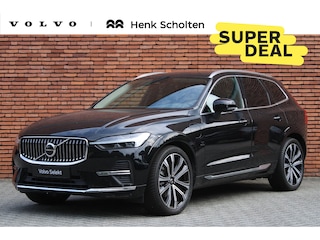 Volvo XC60 2.0 T6 AWD Essential Bright | Panoramisch Schuif-kanteldak | Lederen bekleding | 22 inch lichtmetalen velgen | Sportonderstel | Lage bijtelling | Adaptieve Cruise Control | Extra getint Glas | Stoel en stuurverwarming