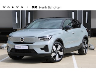 Volvo EC40 Single Motor Extended Range Ultra | Elektrisch bedienbare bestuurdersstoel met geheugen | Verwarmbare voorstoelen + Stuurwiel | Park Assist voor + achter | 360-Camera | Premium Audio by Harman Kardon | Warmtepomp | Adaptieve Cruise Control | Pilot Assist | Glazen panoramisch dak | Extra getint glas achter | Blind Spot Information System | Google Services | 20'' Lichtmetalen wielen