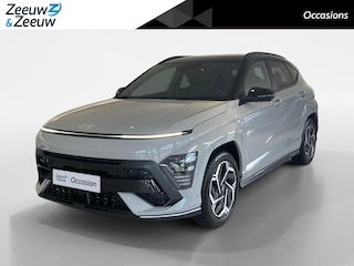 Hyundai Kona 1.6 GDI HEV N Line Sky Apple/Android Carplay | Camera | Stoel -en stuurverwarming | Elek. ramen | Schuif kantel dak | Dode hoek sensor