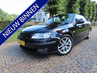 Saab 9-3 Cabrio 1.8t Vector 150 PK!! Ecc Cruisecontrol Leer Sportstoelen Stoelverwarming Navigatie Lm Velgen Trekhaak***Youngtimer***