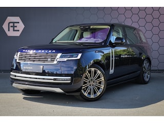 Land Rover Range Rover P530 4.4 V8 LWB Autobiography 7-PERSOONS | ELECTRIC SIDESTEPS | CONSTELLATION BLUE 10K | MASSAGE | STOELVERWARMING & VERKOELING | MEMORY SEATS | 360 CAMERA | MERIDIAN SURROUND | LWB