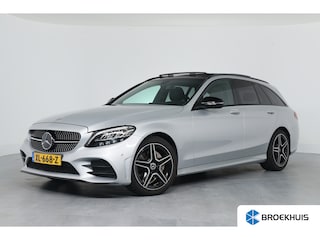 Mercedes-Benz C-klasse Estate 180 Business Solution | AMG-Pakket | LED | Memory | Stoelverwarming/ Koeling | Burmester Audio | Leder | Sportstoelen | Clima | Keyless