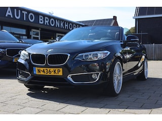 BMW 2-serie Cabrio 220D AUTOMAAT | LEDER | NAVI | TREKHAAK