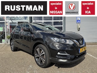 Nissan Qashqai 1.3 DIG-T N-Connecta Trekhaak afneembaar 13p max 1.500kg
