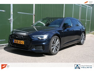 Audi A6 Avant 50 TFSI e quattro S edition 3 x S-LINE, LEER, PANORAMADAK, CAMERA, NAVI, TREKHAAK