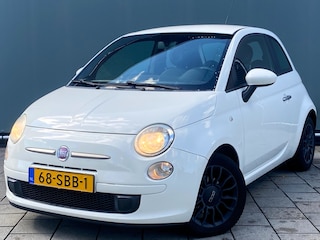 Fiat 500 BWJ 2011 | 0.9 86PK TwinAir | AIRCO | LEDER/STOF | SPOILER | LICHTMETAAL | MP3 |