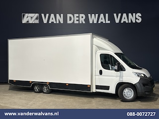 Citroën Jumper 2.0HDI 164pk Bakwagen 500cm Lang 23.7m3 KUUB Euro6 Tandemstel | Luchtvering Bluetooth telefoonvoorbereiding