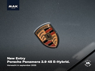 Porsche Panamera 2.9 4S E-Hybrid, Burmester, 4W-best, SportDesign, pano, 21", surround view, memory, HUD, sp.uitlaat, matrix-LED, ACC, NP201k