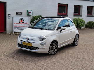 Fiat 500 TwinAir Turbo 80pk Lounge/ Panoramadak/ Parkeersensoren/ Climatronic/ Navigatie/ Origineel NL/ NAP