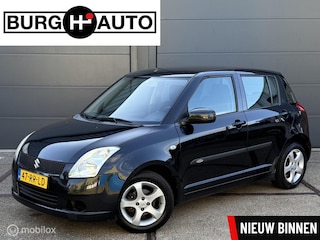 Suzuki Swift 1.3 GLS 5 deurs - AIRCO - EL. RAMEN + SPIEGELS - CPV - LM VELGEN - STUURBEKRACHTIGING - ZWART METALLIC - RADIO/CD - NL AUTO - NIEUWE APK T/M 05-09-2026 -