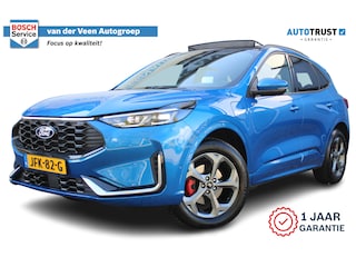 Ford Kuga 2.5 PHEV ST-Line X | Panorama dak | Elektrisch wegklapbare trekhaak | 360* Camera | Bang & Olufsen Audiosysteem | Head-Up Display | Keyless GO | Stoel/stuurverwarming | Elektrische kofferbakklep | Elektrisch verstelb. bestuurdersstoel met memory | Achterbank verwarmd | Adaptive cruise | Lane assist | Dodehoekdetectie | Navi | Apple CarPlay/Android Auto | Virtual cockpit |