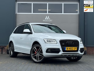 Audi Q5 2.0 TFSI/224pk quattro S-line|2014|2x S line|Automaat|B&O|Stoelverw.|Trekhaak|Navi|Cruise|Elektr kofferklep|21"LMV